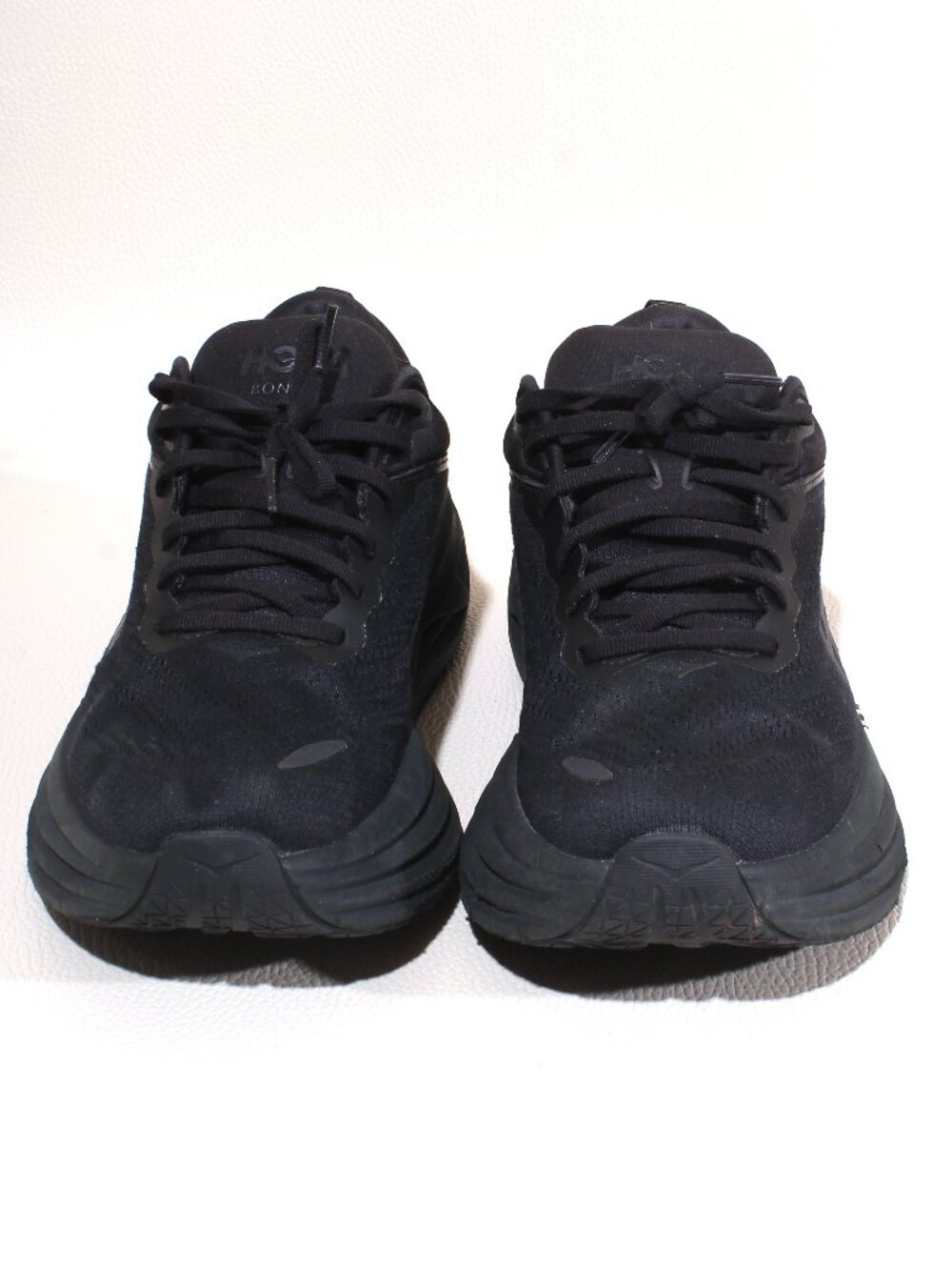 Hoka One One Bondi 8 1123202-BBLC Sneakers Mens Size 9 D Black Running Shoes - Picture 5 of 9